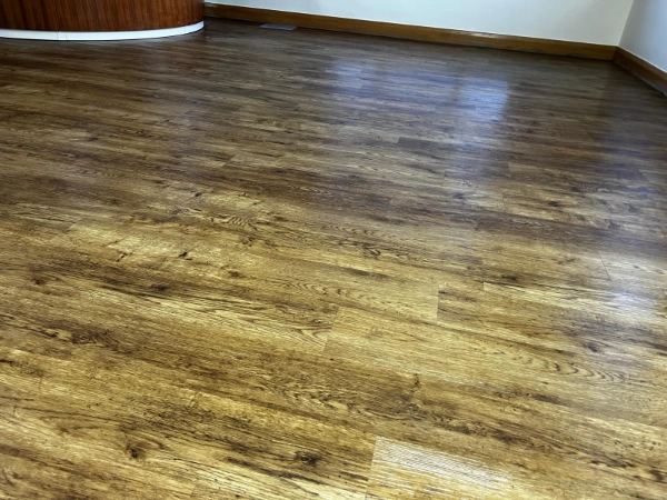 hard floor after cleaning